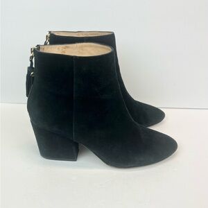 Kate Spade Black Ankle Boots with Sleek Design Size 9.5M